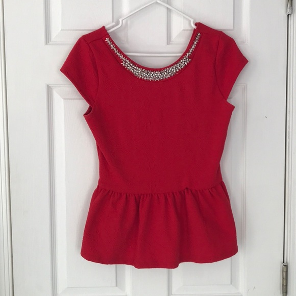 Francesca's Collections Tops - Francesca’s Peplum shirt